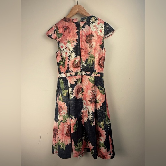 Mod ClothWomen's "Personal Boldness" Fit & Flare Dress Floral Print Size 2 EUC - Picture 5 of 16